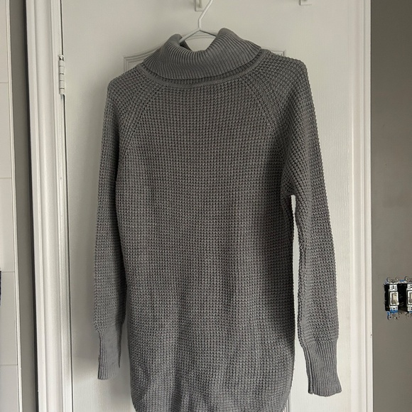 Seven Sisters Turtleneck Sweater Grey - Picture 4 of 4
